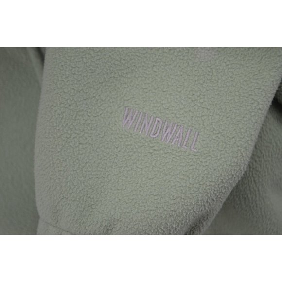 THE NORTH FACE Women's Full Zip Windwall Soft Shell Jacket SIZE SMALL Green - Picture 5 of 7